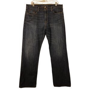 Banana Republic Men's Straight Jeans - Dark Blue